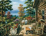 Log Cabin Porch